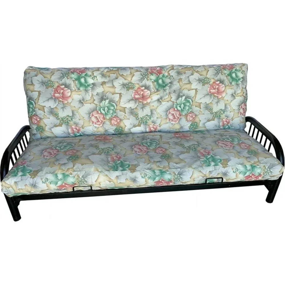 Full size Floral Futon Cover/ Vintage